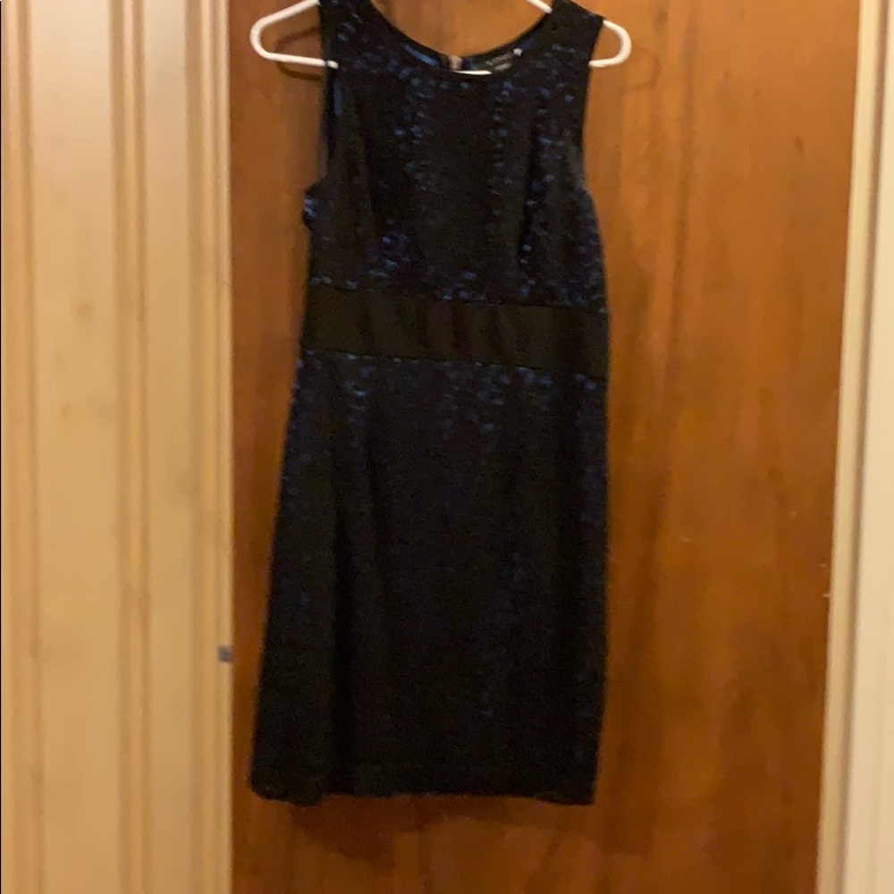 Black/Blue Party Dress